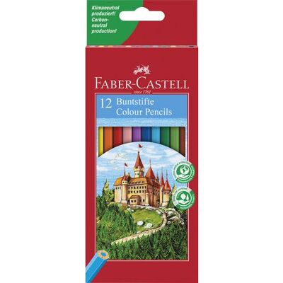 Färgpenna FABER CASTELL Slott 12/fp Färgpenna FABER CASTELL Slott 12/fp