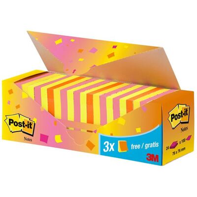 Notes POST-IT Värdepack 76x76mm 24/fp Notes POST-IT Värdepack 76x76mm 24/fp