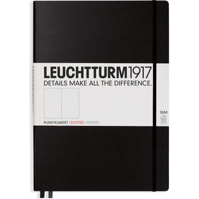 Leuchtturm Anteckningsbok A4+ dot Black Leuchtturm Anteckningsbok A4+ dot Black