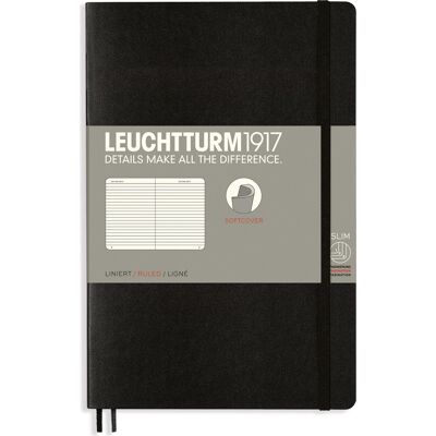 Leuchtturm Anteckningsbok B6 soft lin sva Leuchtturm Anteckningsbok B6 soft lin sva