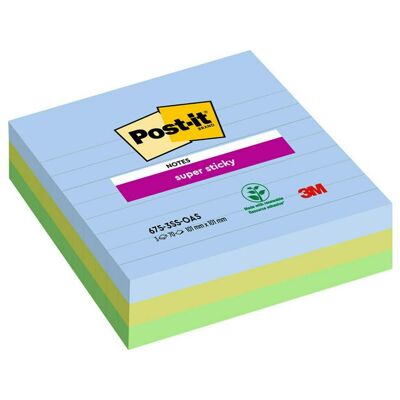 Notes POST-IT SS Oasis 101x101 3/fp Notes POST-IT SS Oasis 101x101 3/fp
