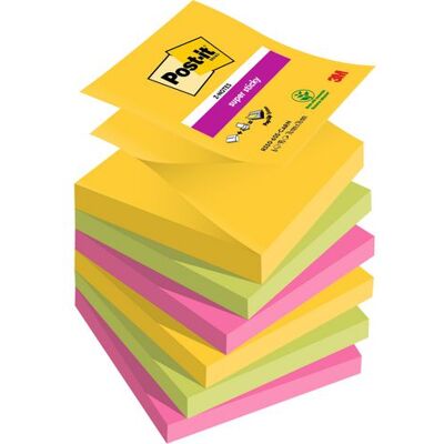 Notes POST-IT SS Z-b Carnival 76x76 6/fp Notes POST-IT SS Z-b Carnival 76x76 6/fp