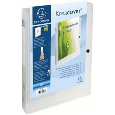 Boxmapp EXACOMPTA A4 PP transp vit Boxmapp EXACOMPTA A4 PP transp vit