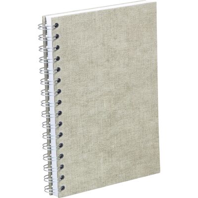 Anteckningsbok Bigso A5 olinjerad canvas linen Anteckningsbok Bigso A5 olinjerad canvas linen