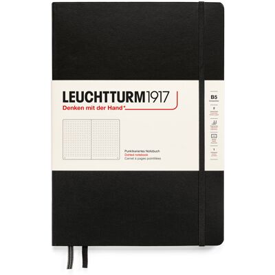 Leuchtturm Anteckningbok B5 dot svart Leuchtturm Anteckningbok B5 dot svart