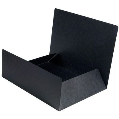 Mapp EXACOMPTA 3-klaff 400g A4 svart Mapp EXACOMPTA 3-klaff 400g A4 svart