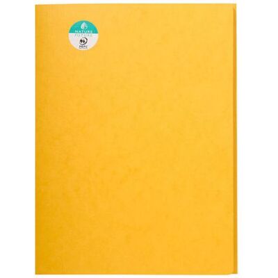 Mapp EXACOMPTA 3-klaff 400g A4 gul Mapp EXACOMPTA 3-klaff 400g A4 gul