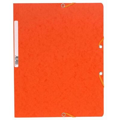 Gummibandsmapp u.kl. EXACOMPTA A4 orange Gummibandsmapp u.kl. EXACOMPTA A4 orange