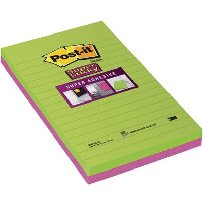 Notes POST-IT SS linjerat 125x200mm 2/fp Notes POST-IT SS linjerat 125x200mm 2/fp