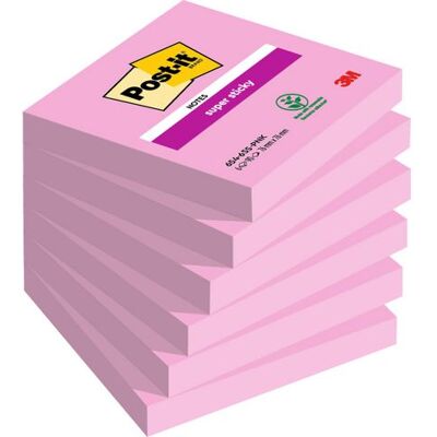 Notes POST-IT SS 76x76mm Tropical 6/fp Notes POST-IT SS 76x76mm Tropical 6/fp