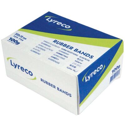 Gummiband LYRECO 200x18mm 100g 100/fp Gummiband LYRECO 200x18mm 100g 100/fp
