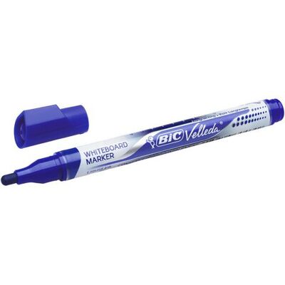Whiteboardpenna BIC Velleda liq B12 blå Whiteboardpenna BIC Velleda liq B12 blå