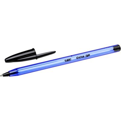 Kulpenna BIC Cristal Soft 1,2 svart Kulpenna BIC Cristal Soft 1,2 svart