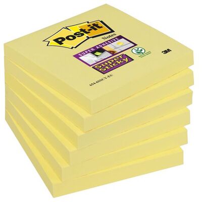 Notes POST-IT SS 76X76mm gul Notes POST-IT SS 76X76mm gul