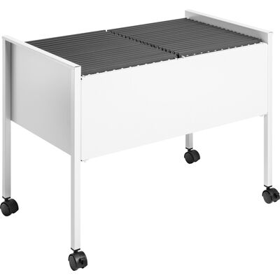 Durable Hängmappsvagn ECONOMY DUO 100 A4 grå Durable Hängmappsvagn ECONOMY DUO 100 A4 grå