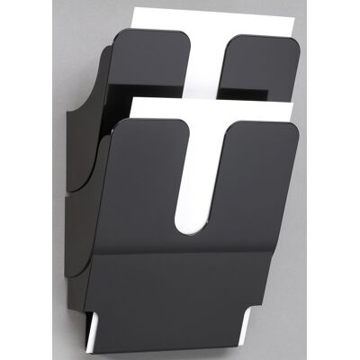 Durable Blankettfack Flexi+ A4 svart 2 st/fp Durable Blankettfack Flexi+ A4 svart 2 st/fp