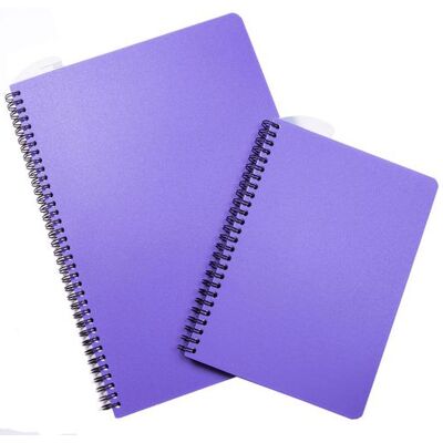 NO BRAND Anteckningsblock PP A4 90bl lila NO BRAND Anteckningsblock PP A4 90bl lila