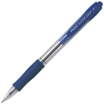 Kulpenna PILOT Super Grip fine 0,7 blå Kulpenna PILOT Super Grip fine 0,7 blå