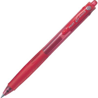 Pilot Begreen Gelpenna PILOT G-knock 0,7 röd Pilot Begreen Gelpenna PILOT G-knock 0,7 röd