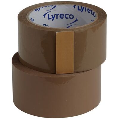 Packtejp LYRECO PP 50mmx66m NoNoise 6/fp Packtejp LYRECO PP 50mmx66m NoNoise 6/fp