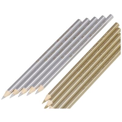 Faber Castell Färgpenna FABER-CASTELL silver 5/fp Faber Castell Färgpenna FABER-CASTELL silver 5/fp