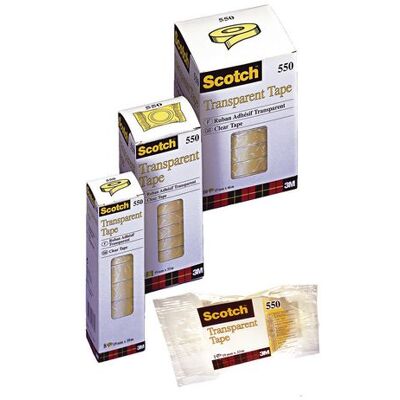 Kontorstejp SCOTCH 550 PP 66mx15mm Kontorstejp SCOTCH 550 PP 66mx15mm