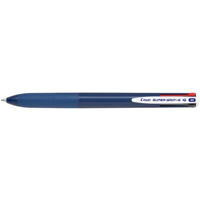 Kulpenna PILOT Super Grip G4 4-färg blå Kulpenna PILOT Super Grip G4 4-färg blå