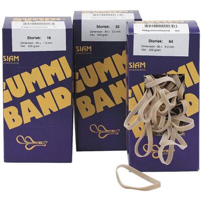 NO BRAND Gummiband 100x1,5mm nr22 500g 1182/fp NO BRAND Gummiband 100x1,5mm nr22 500g 1182/fp