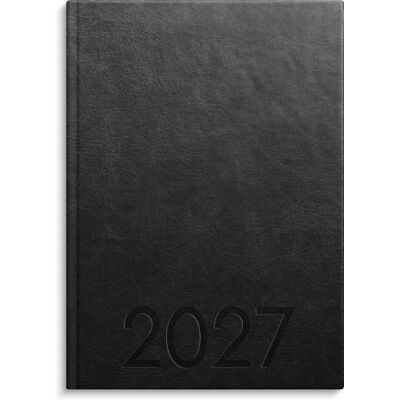 Burde Kalender Weekly A5 2027 konstl inb svart Burde Kalender Weekly A5 2027 konstl inb svart