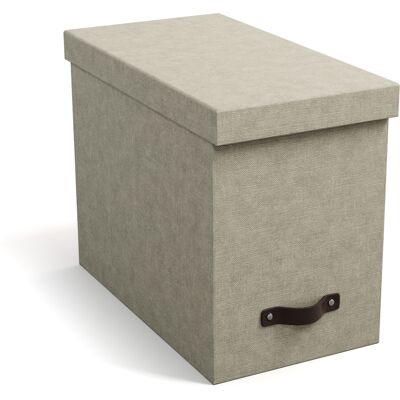 Hängmappslåda Bigso Johan canvas linen Hängmappslåda Bigso Johan canvas linen