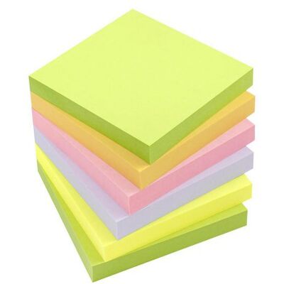 Notes LYRECO prem 75x75mm spring 6/fp Notes LYRECO prem 75x75mm spring 6/fp