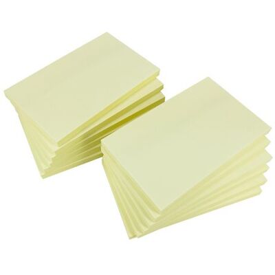 Notes LYRECO prem 75x125mm gul 12/fp Notes LYRECO prem 75x125mm gul 12/fp