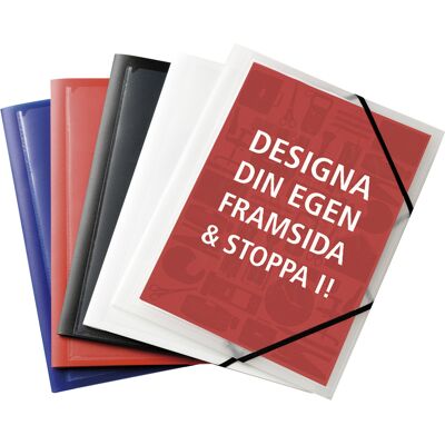 Office Dep Snoddmapp PP Ficka A4 3-klaffar transparent Office Dep Snoddmapp PP Ficka A4 3-klaffar transparent