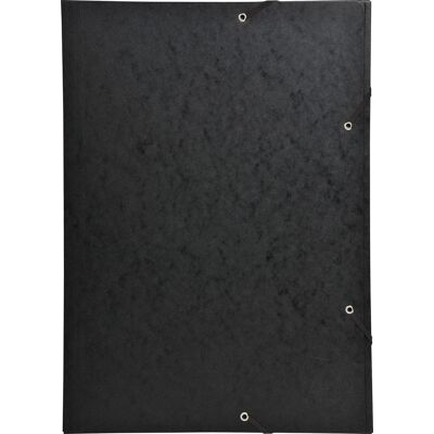 Exacompta Snoddmapp A3 600g 3-klaff svart Exacompta Snoddmapp A3 600g 3-klaff svart