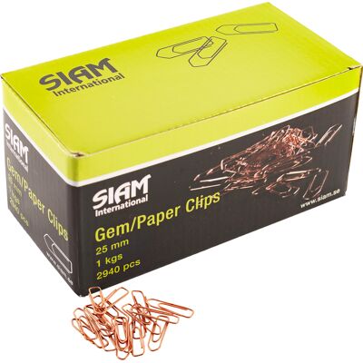 Siam Gem koppar 25mm 1kg/fp Siam Gem koppar 25mm 1kg/fp