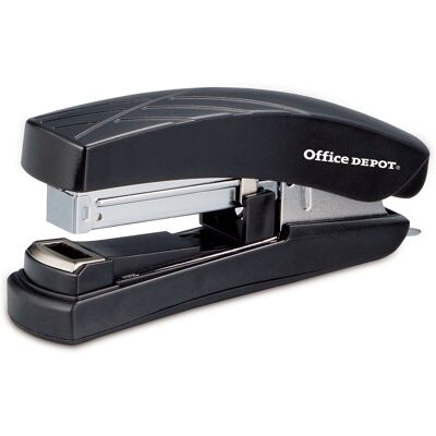 Häftapparat Office Depot flatclinch svart Häftapparat Office Depot flatclinch svart