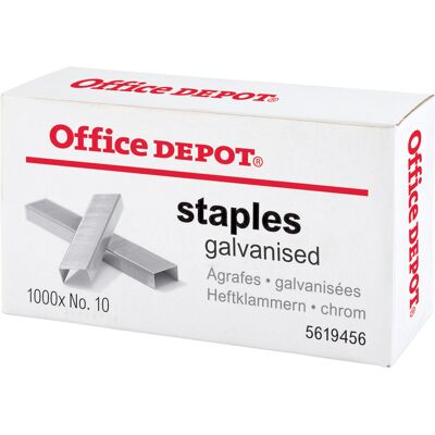 Office Dep Häftklammer Office 10 1000 st/fp Office Dep Häftklammer Office 10 1000 st/fp