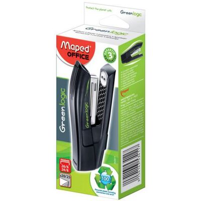 Häftapparat MAPED 25 ark 53mm svart Häftapparat MAPED 25 ark 53mm svart