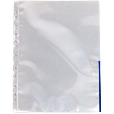 ESSELTE Plastficka signal A4 0,11mm blå 100/fp ESSELTE Plastficka signal A4 0,11mm blå 100/fp