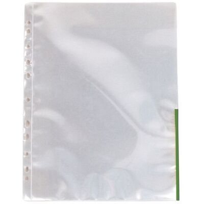 ESSELTE Plastficka signal A4 0,11mm grön 100/fp ESSELTE Plastficka signal A4 0,11mm grön 100/fp