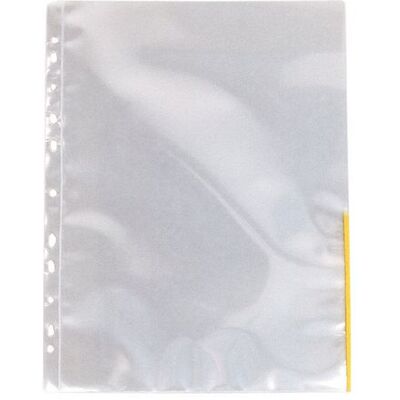 ESSELTE Plastficka signal A4 0,11mm gul 100/fp ESSELTE Plastficka signal A4 0,11mm gul 100/fp