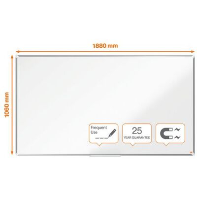 Nobo Whiteboard Premium Plus Bred Emalj 85" Nobo Whiteboard Premium Plus Bred Emalj 85"