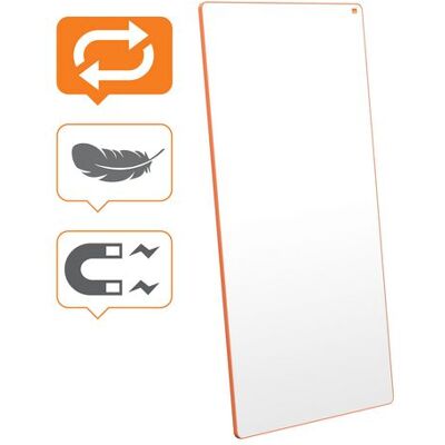 Nobo Mobil Whiteboard Move & Meet orange Nobo Mobil Whiteboard Move & Meet orange