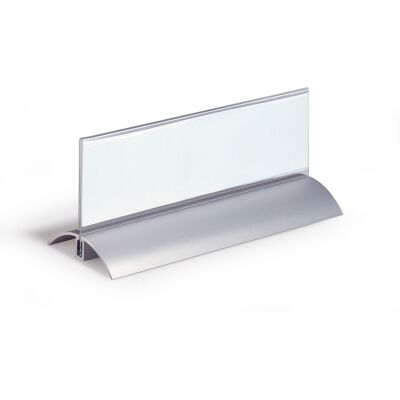 Durable Bordsskylt Presenter de Luxe 61 x 210 mm 2-pack Durable Bordsskylt Presenter de Luxe 61 x 210 mm 2-pack