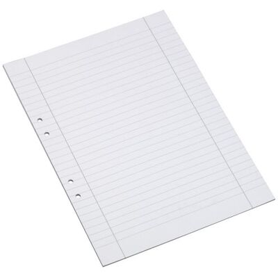 Bantex Lösblad A4 linjerat 500/fp Bantex Lösblad A4 linjerat 500/fp