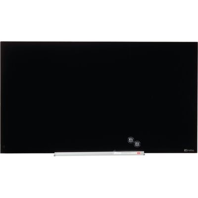 Glastavla Nobo 993 x 559 mm svart Glastavla Nobo 993 x 559 mm svart