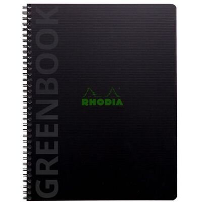 Rhodia Anteckningsblock GREENBOOK A4+ rut recy Rhodia Anteckningsblock GREENBOOK A4+ rut recy