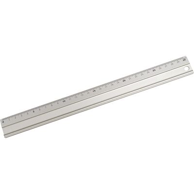 Actual Linjal aluminium 30 cm Actual Linjal aluminium 30 cm