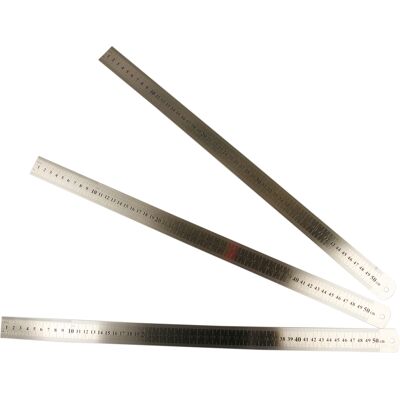 No Brand Linjal metall 50cm No Brand Linjal metall 50cm