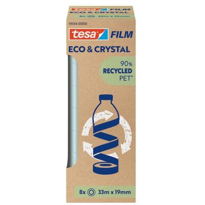 Dok.tejp TESA Eco&Crystal 19mmx33m 8/FP Dok.tejp TESA Eco&Crystal 19mmx33m 8/FP